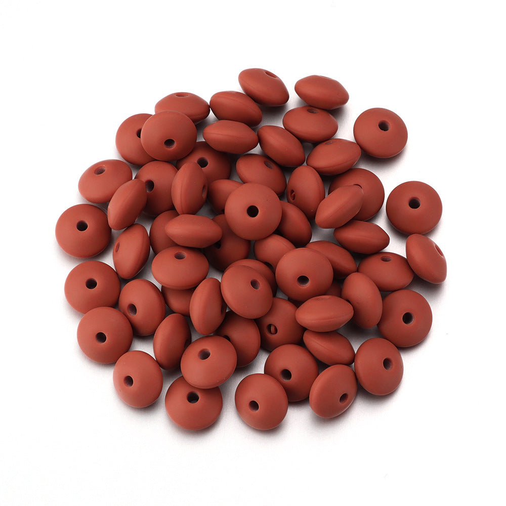 12mm Silicone Spacer Beads