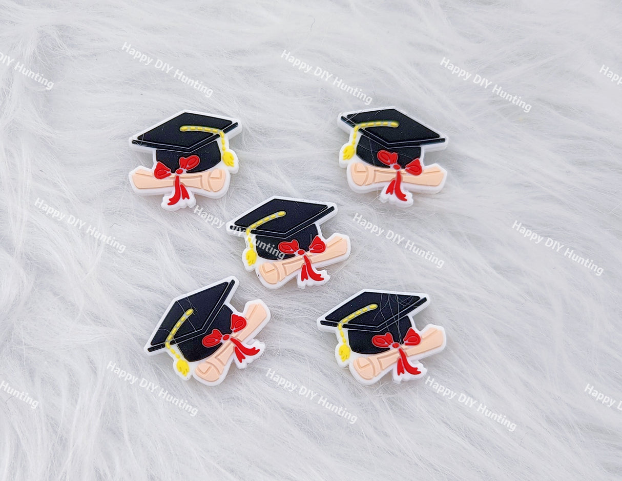Graduation Hat, Focal Beads
