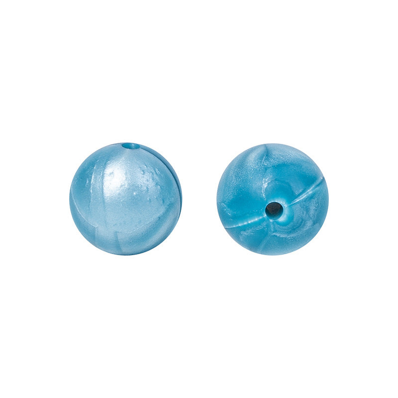 15mm Solid Color Round Silicone Beads 15mm
