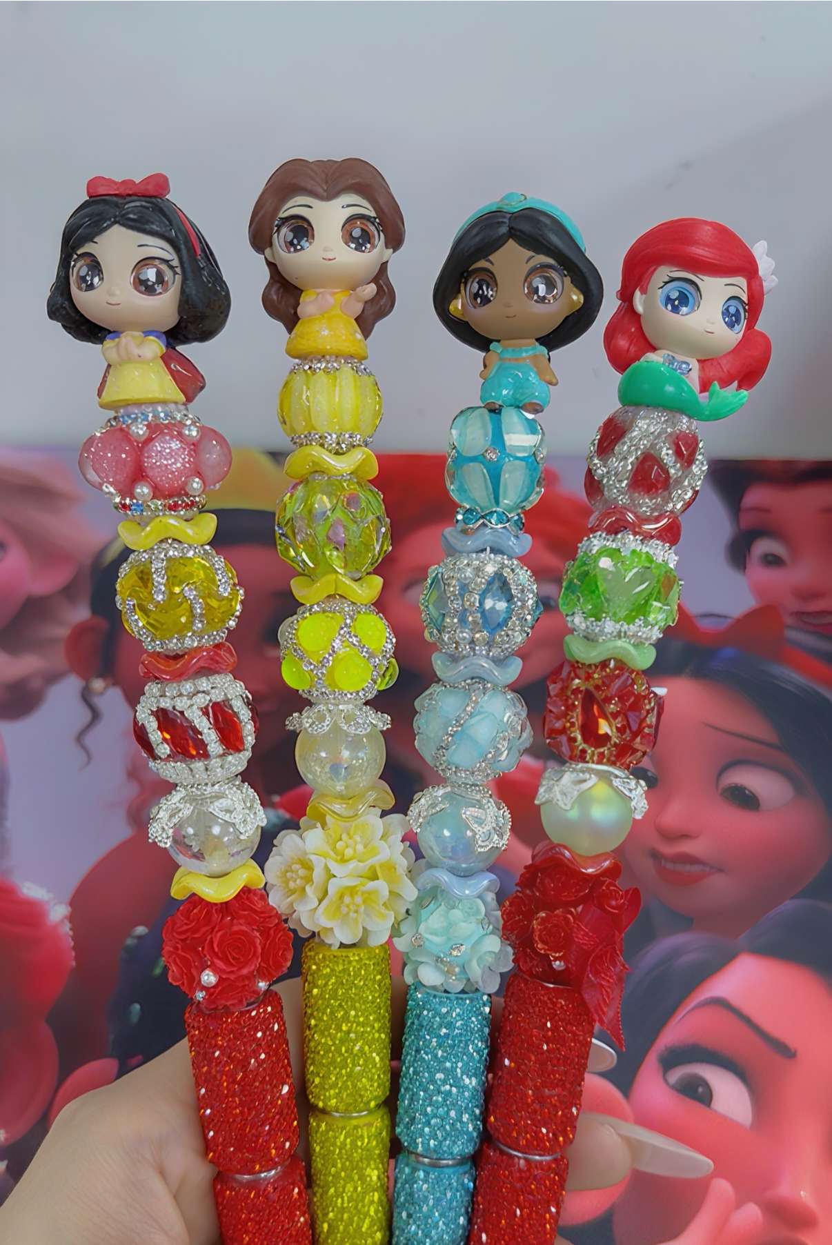 Princess Figurine Pen Topper Blind Bag | DIY Craft & Stationery Decor Supplies