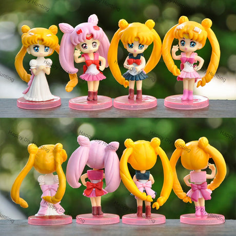 How to clean the silicone gel of the Sailor Moon series without deformation?