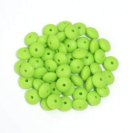 DIY pure color neutral silicone keychain