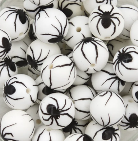 How do you determine the hardness of silicone beads?