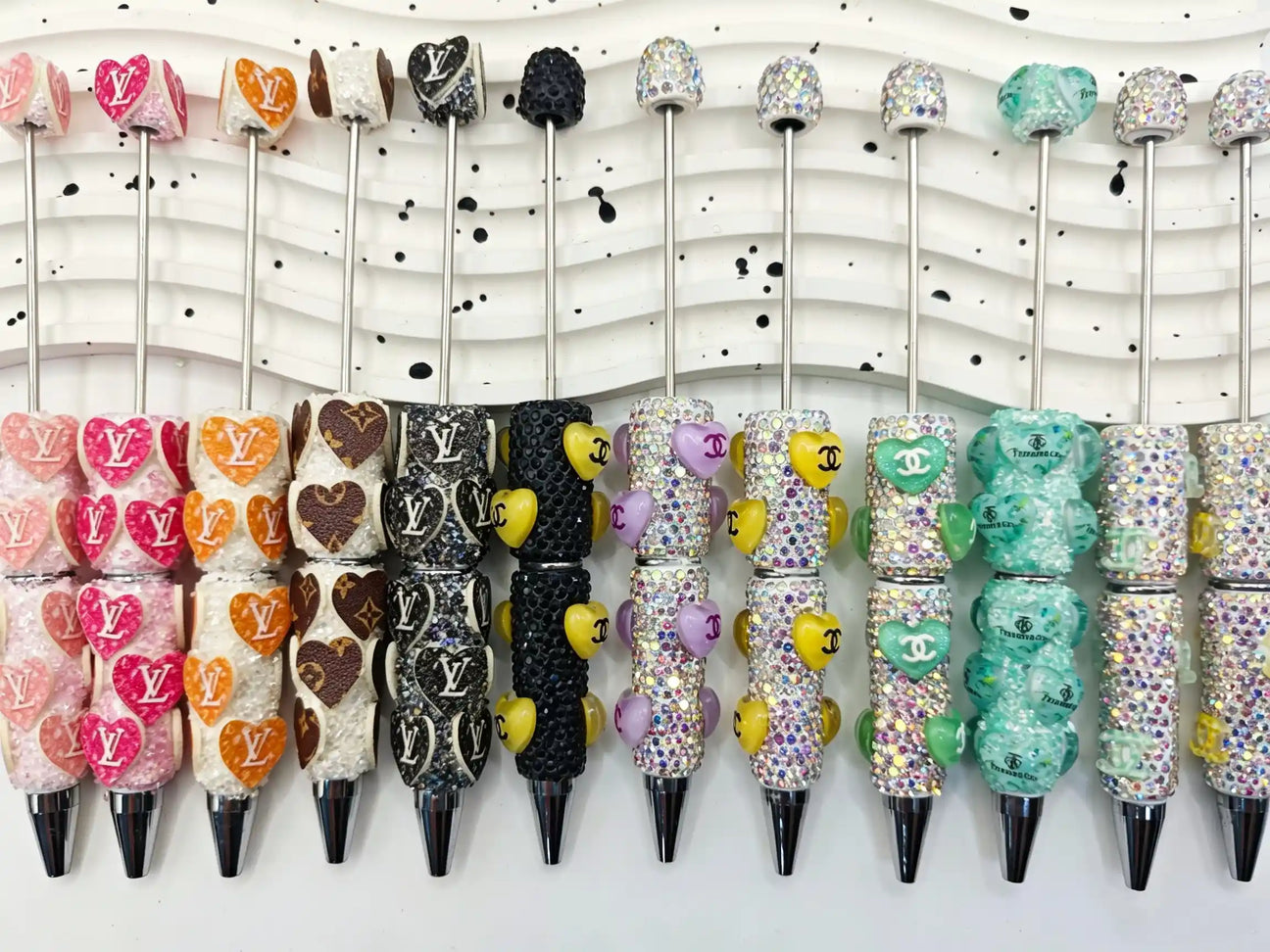 premium designer beadable pens with trendy modern styles
