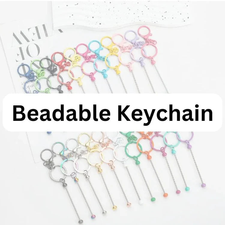 Beadable Keychain