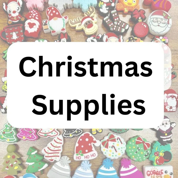 Christmas Silicone Focal Beads
