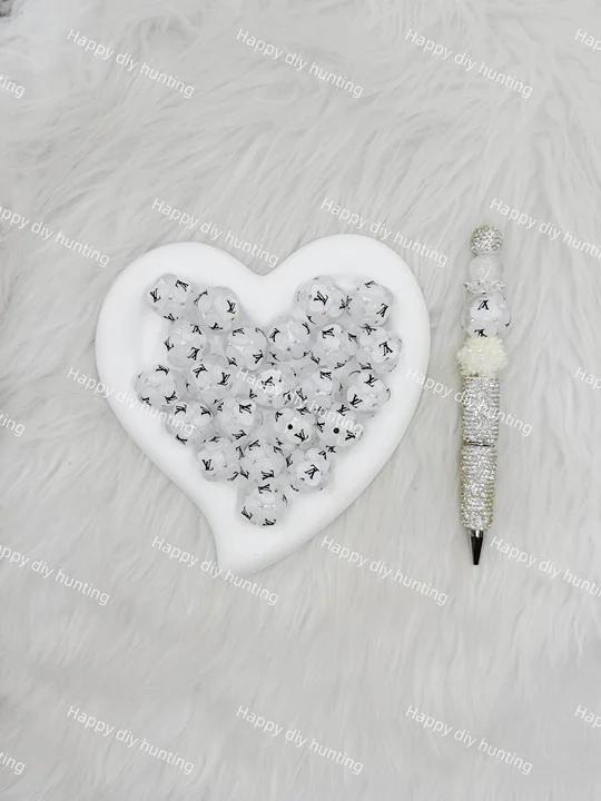 White Fancy V*L Designer Beads DB-001