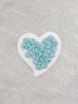 Blue Fancy L*V Designer Beads DB-002