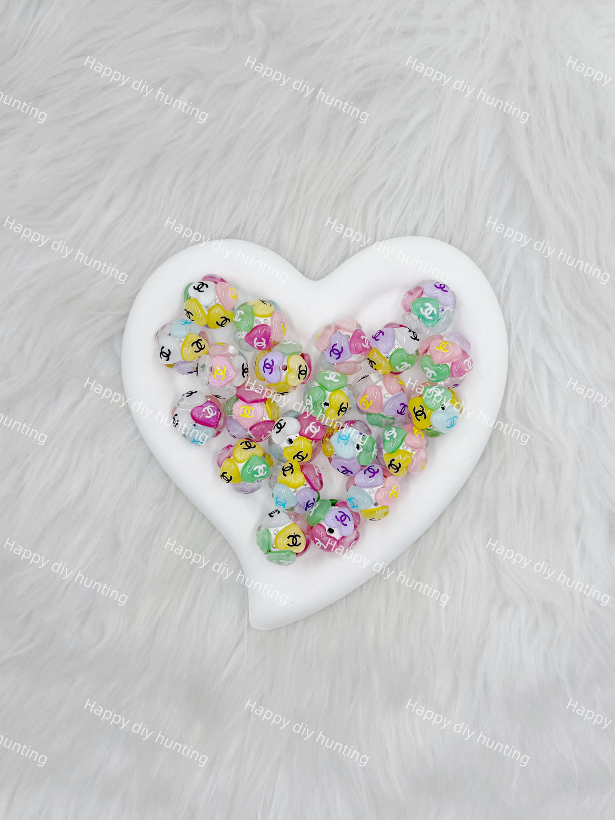 Colorful Fancy CCDesigner Beads DB-008