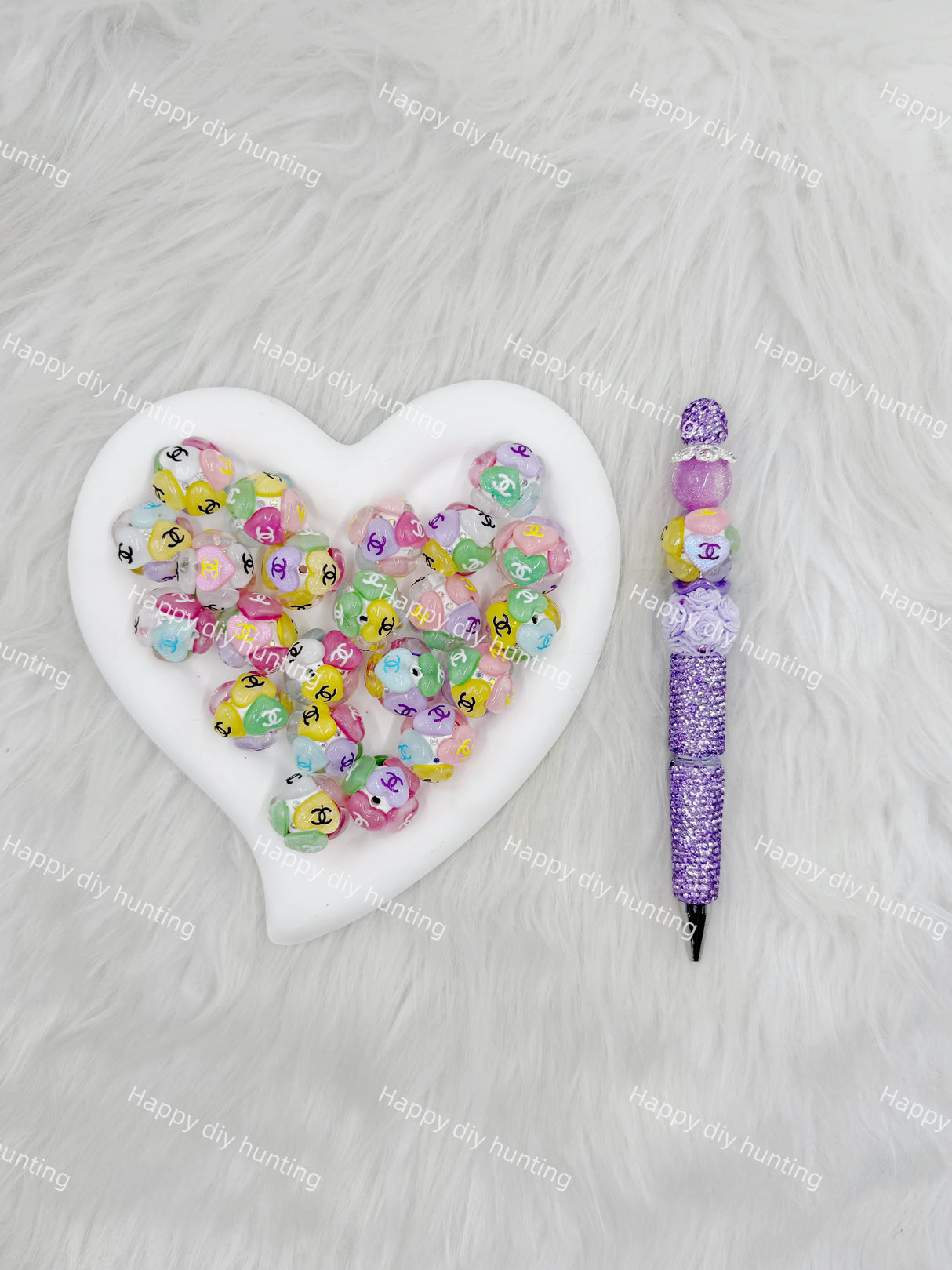 Colorful Fancy CCDesigner Beads DB-008