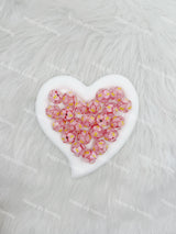 Pink L*V Designer Beads DB-010