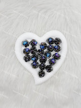 Black Fancy L*V Designer Beads DB-013