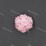 22mm Multi Color 3D Flower Acrylic Beads for DIY Beadable Pens & Jewelry Making