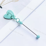 DIY Beadable Phone Charms, Random Mixed Colors