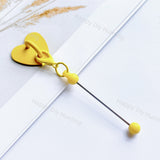 DIY Beadable Phone Charms, Random Mixed Colors