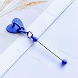 DIY Beadable Phone Charms, Random Mixed Colors