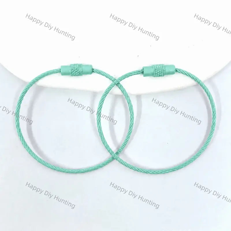 Multicolor Cup Charm Wire For Diy Beadable Keychains
