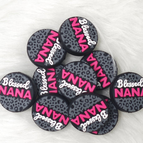 Blessed Nana Focal Beads DIY Beads Gift Grandmom Gifts for Pens