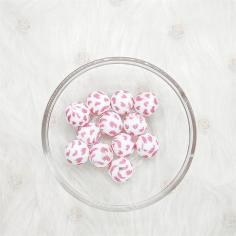 Silicone focal beads