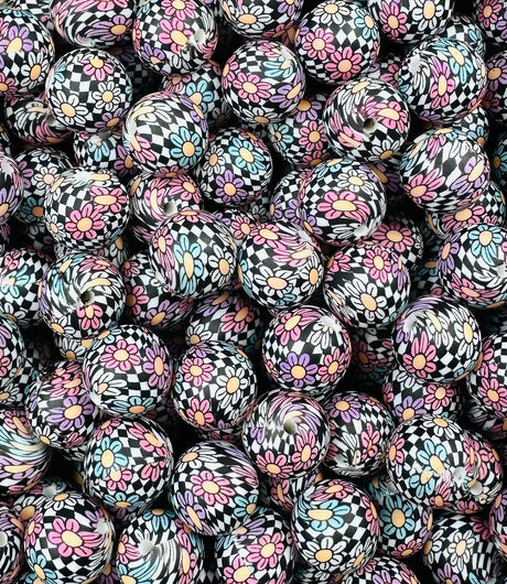 Silicone focal beads