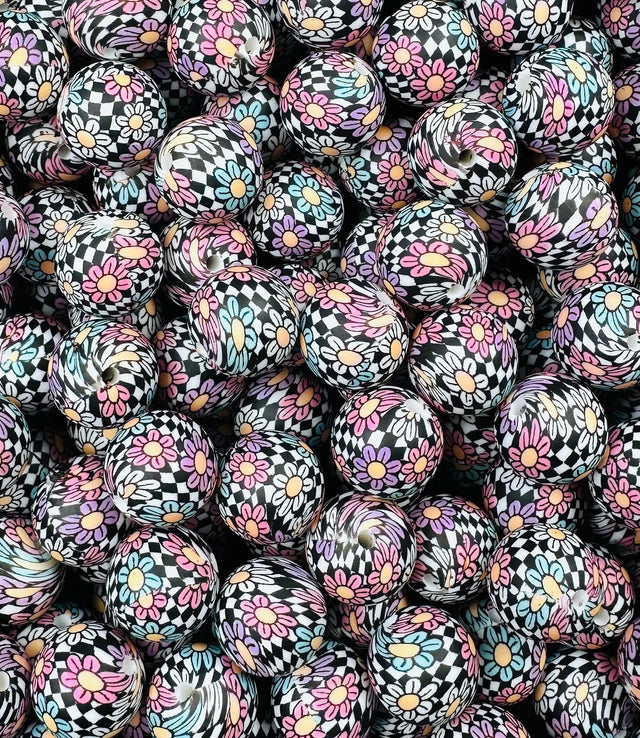 Silicone focal beads