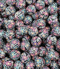 Silicone focal beads