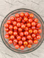 16mm Orange Color Round Acrylic Beads