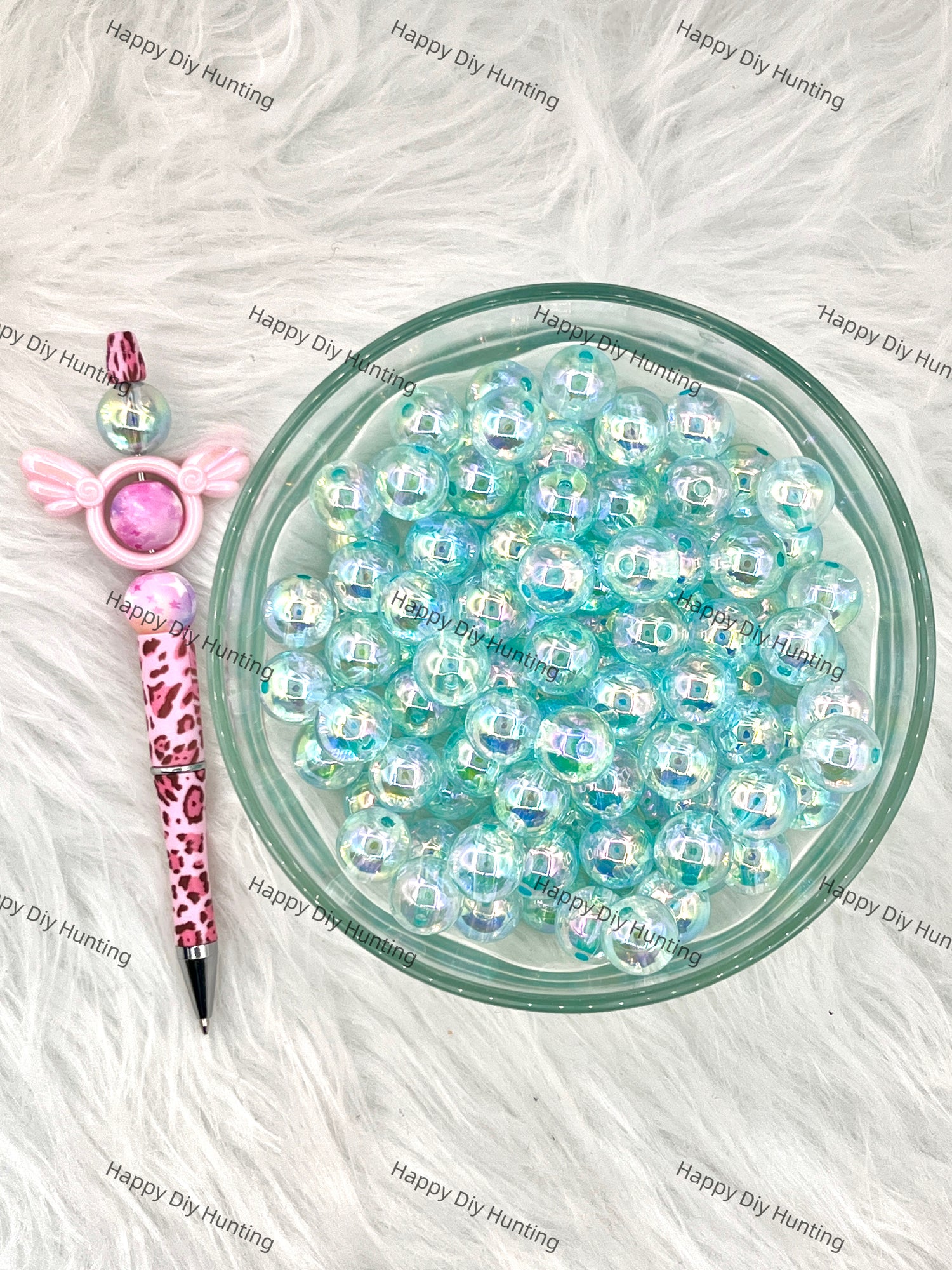 16mm Teal color Acrylic Beads Wholesale​