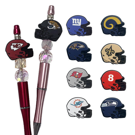 Baltimore Ravens Silicone Focal Beads 5-Pack