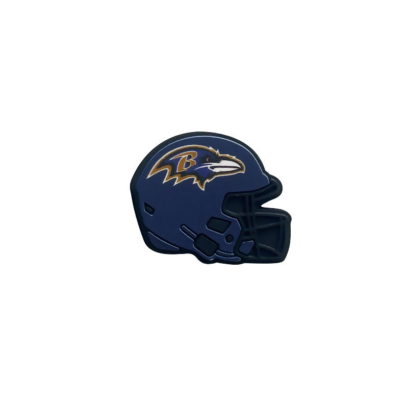 Baltimore Ravens Silicone Focal Beads 5-Pack