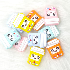 Pill Bottle Focal Beads for Pens