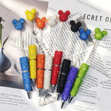 full rhinestone beadable pens for diy handmade craft stationery wholesale