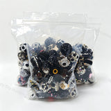 Wholesale Black Random Mixed Beads for DIY Beadable Pens