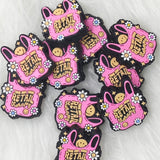 Retail Therapy Silicone Focal Beads Nurse Focal Beads Pink Shaped Focal Beads Smile Pattern Focal Beads