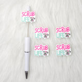 Scrub Life for Focal Beads Nurse Focal Beads DIY Job Gift Accessories for Pens