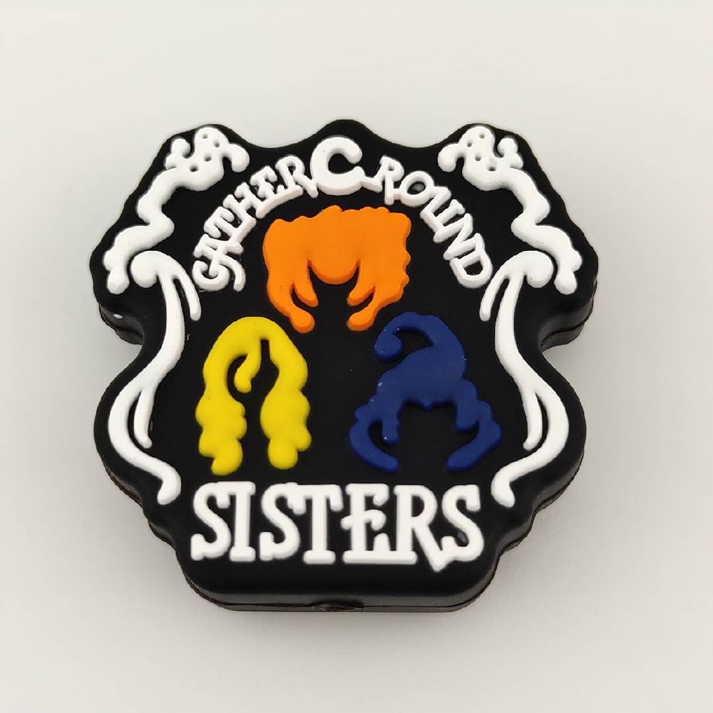 GATHER ROUND SISTERS Silicone Focal Bead