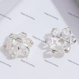 Silver Flower Bead Caps Spacer Wholesale | Fits 16mm Beads