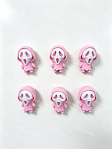 Light Pink Ghostface 3D Printed Pen Topper (No Hole)