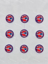 Boston New England Patriots Football team Silicone Focal Beads Wholesale, silicone focal beads for pens