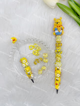 16mm Honey Bear Acrylic Beads