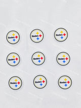 Pittsburgh Steelers Football team Silicone Focal Beads Wholesale, silicone focal beads for pens