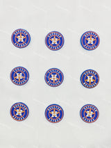 Houston Astros Football team Silicone Focal Beads Wholesale, silicone focal beads for pens
