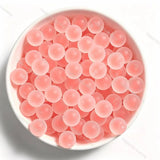 16mm Multi‑Color Frosted Round Acrylic Beads Wholesale for DIY Beadable Pens & Jewelry