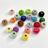 Fuzzy Spacers in Solid Colors