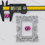 20mm multi‑faceted rhinestone encrusted large hole round beads for beadable pen diy craft wholesale