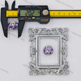 20mm multi‑faceted rhinestone encrusted large hole round beads for beadable pen diy craft wholesale