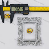 20mm multi‑faceted rhinestone encrusted large hole round beads for beadable pen diy craft wholesale