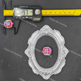 ：Multi-color crystal rhinestone faceted barrel focal beads for beaded pen making