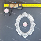 20mm Pink heart pattern round rhinestone beads bling acrylic beads for DIY beadable pen jewelry making