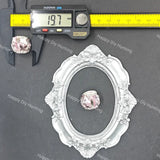 Multi-color pearl rhinestone faceted barrel focal beads for beaded pen making